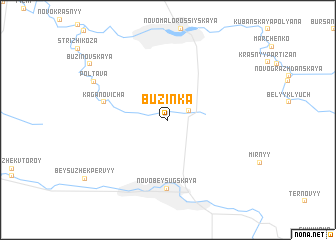 map of (( Buzinka ))