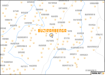 map of Buzirambenga