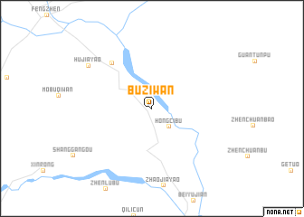 map of Buziwan