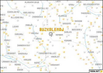 map of Buz-Kalemaj