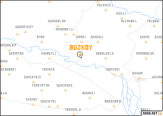 map of Buzköy