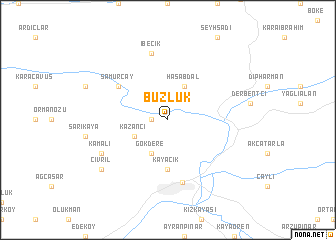 map of Buzluk