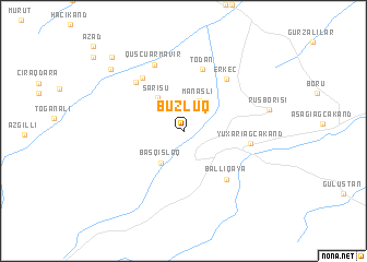 map of Buzluq