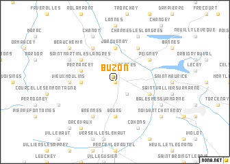 map of Buzon