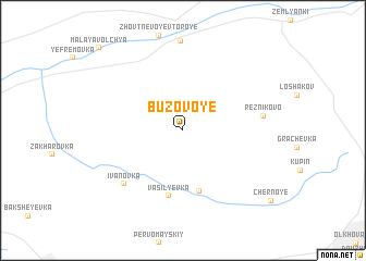map of Buzovoye