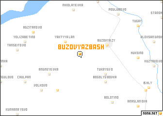 map of Buzov\