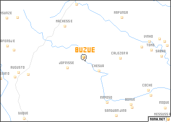 map of Buzue