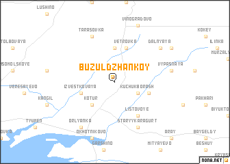 map of Buzulʼ-Dzhankoy