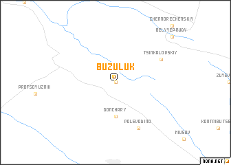 map of Buzuluk