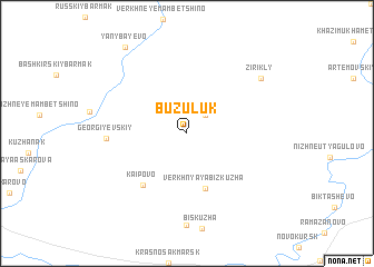 map of Buzuluk