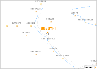 map of Buzuyki
