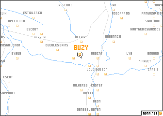 map of Buzy