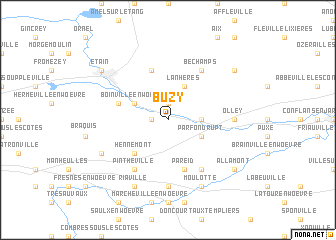 map of Buzy