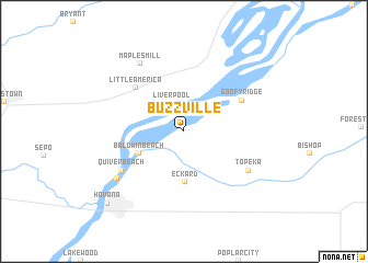 map of Buzzville