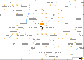 map of Bu