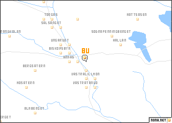 map of Bu