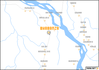 map of Bwabanza