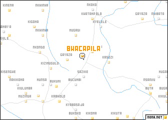 map of Bwacapila