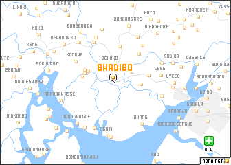 map of Bwadibo