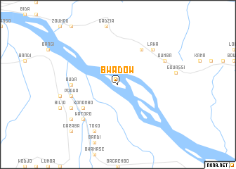 map of Bwadow