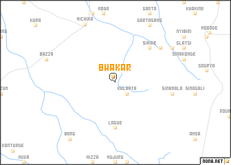 map of Bwakar