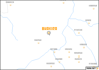 map of Bwakira