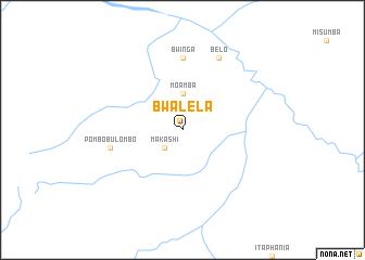 map of Bwalela