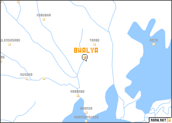 map of Bwalya