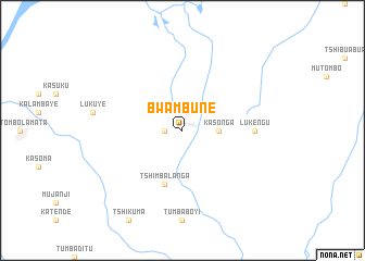 map of Bwambune