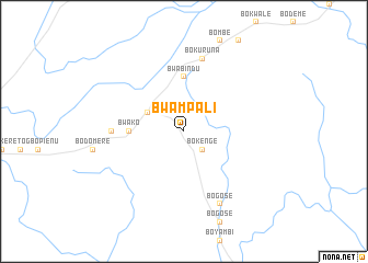 map of Bwampali