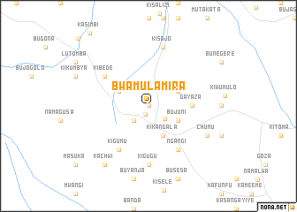 map of Bwamulamira