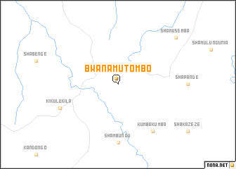 map of Bwana-Mutombo