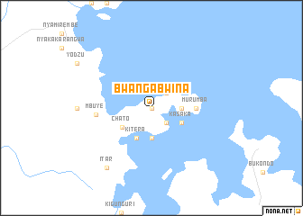 map of Bwanga-Bwina