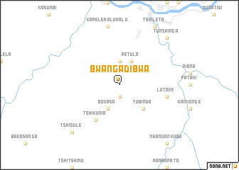 map of Bwanga-Dibwa