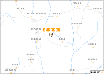 map of Bwangba