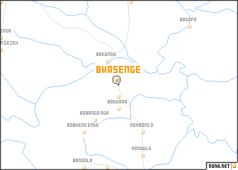 map of Bwasenge