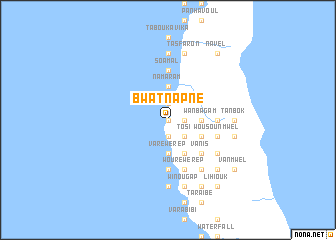 map of Bwatnapné