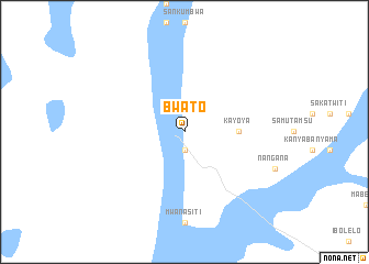 map of Bwato