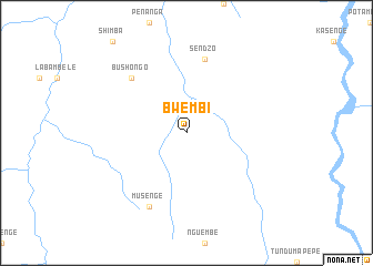 map of Bwembi