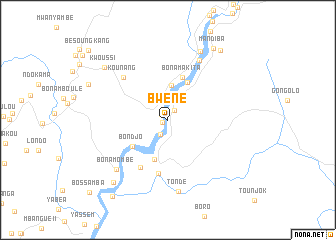 map of Bwéné