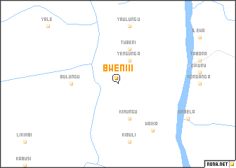 map of Bweni II