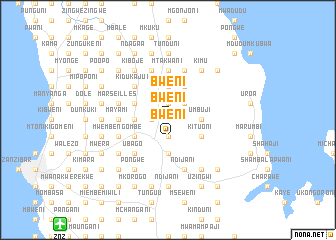 map of Bweni