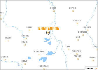 map of Bweremane