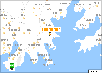 map of Bwerenga