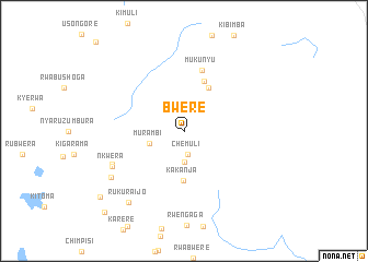 map of Bwere