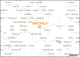 map of Bwetkale