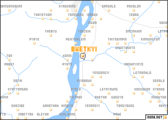 map of Bwetkyi