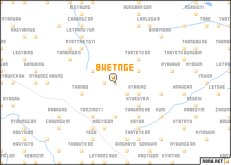 map of Bwetnge