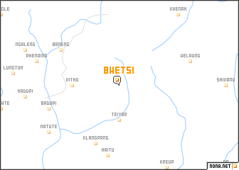 map of Bwetsi