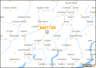 map of Bwettan